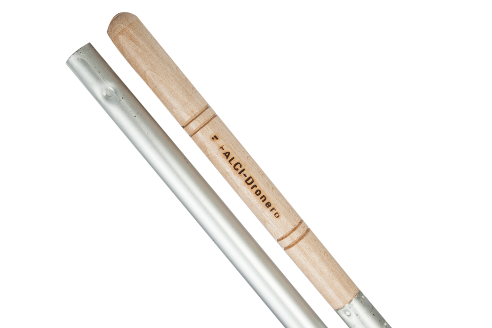 Manico Curvo In Faggio Verdemax 6024 – Per Pale E Forchetti, 35 Mm X 140 Cm